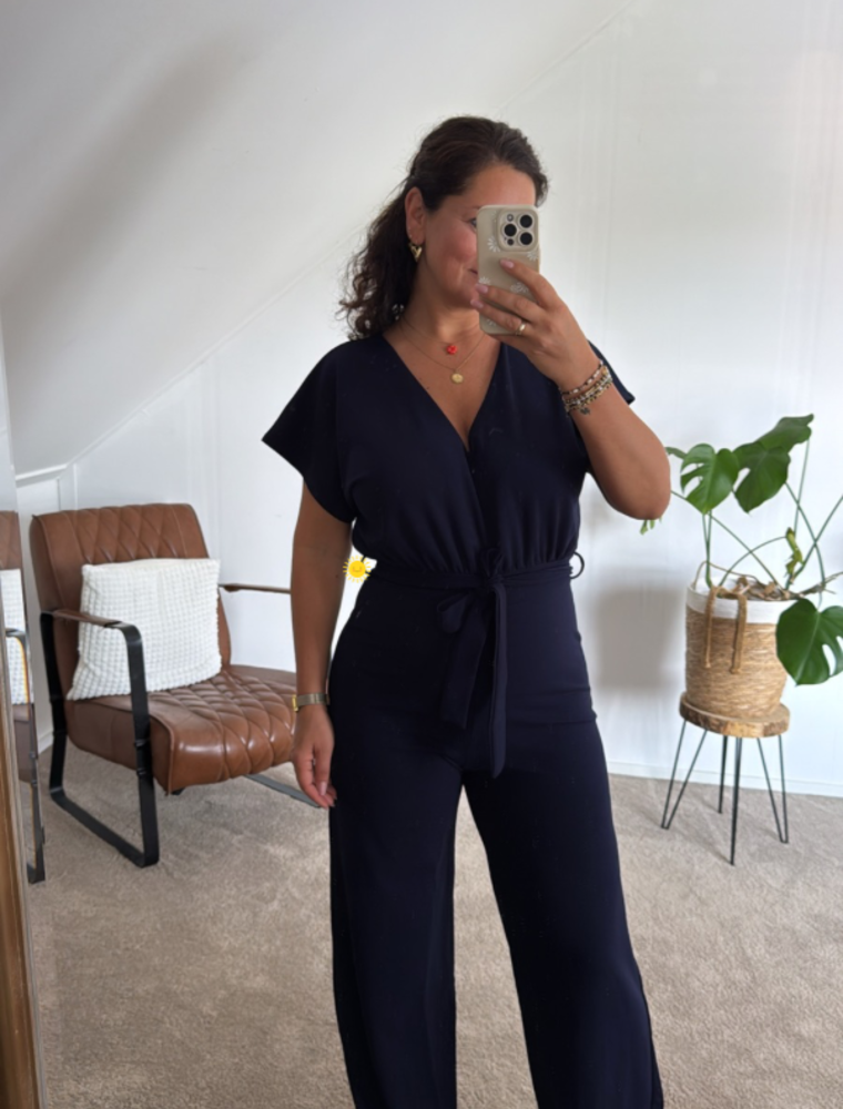 Sisters Point  Jumpsuit Ella Navy