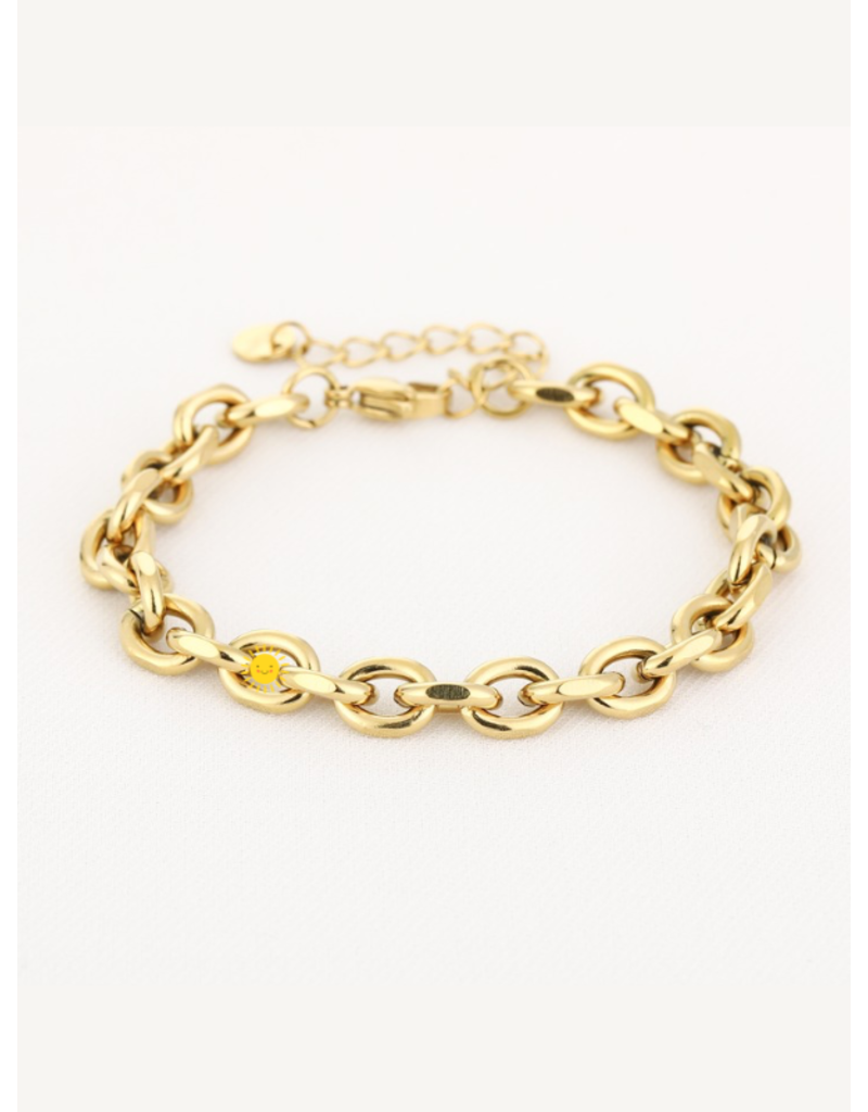 DANA FLOREA Luxe schakel armband