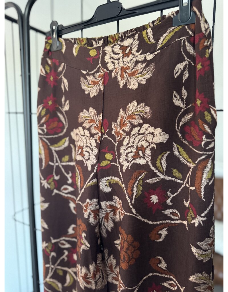 DANA FLOREA Broek Fleur Bruin
