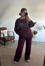 DANA FLOREA Setje Soho Bordeaux