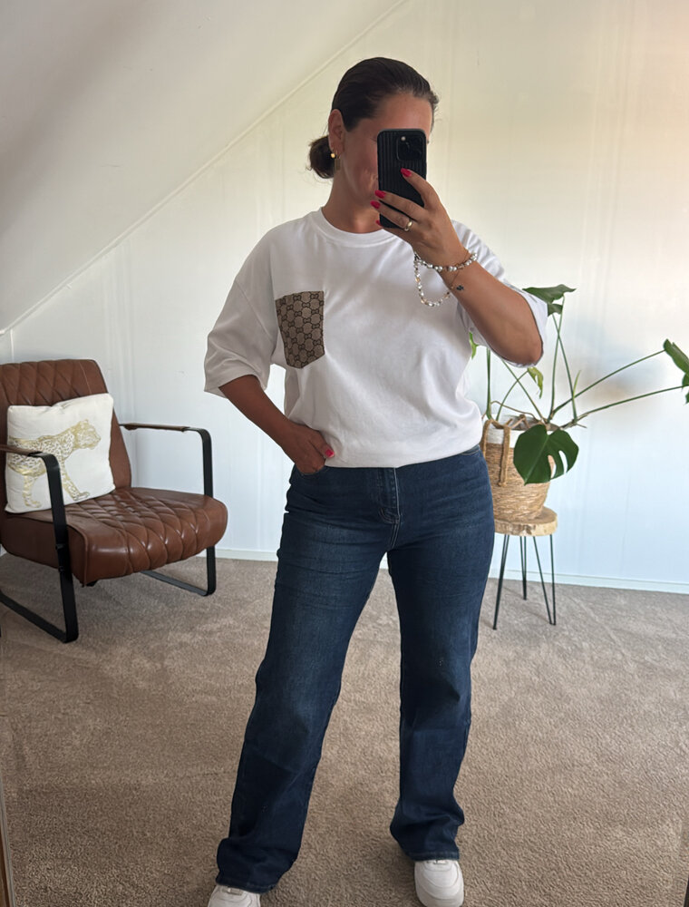 DANA FLOREA Wide Leg Jeans Blue