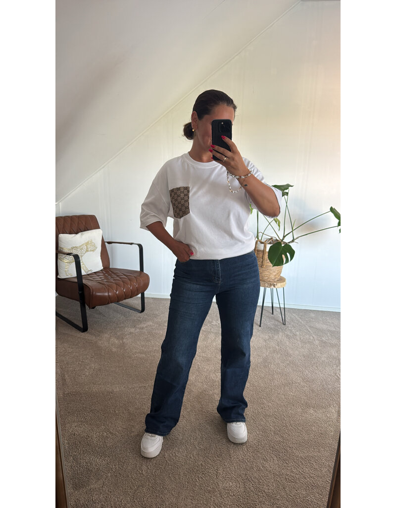 DANA FLOREA Wide Leg Jeans Blue