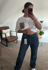 DANA FLOREA Wide Leg Jeans Blue