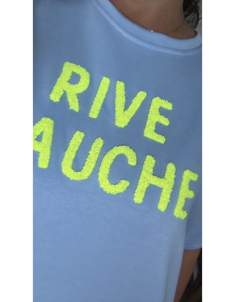 DANA FLOREA Sweatdress Rive Gauche Blauw