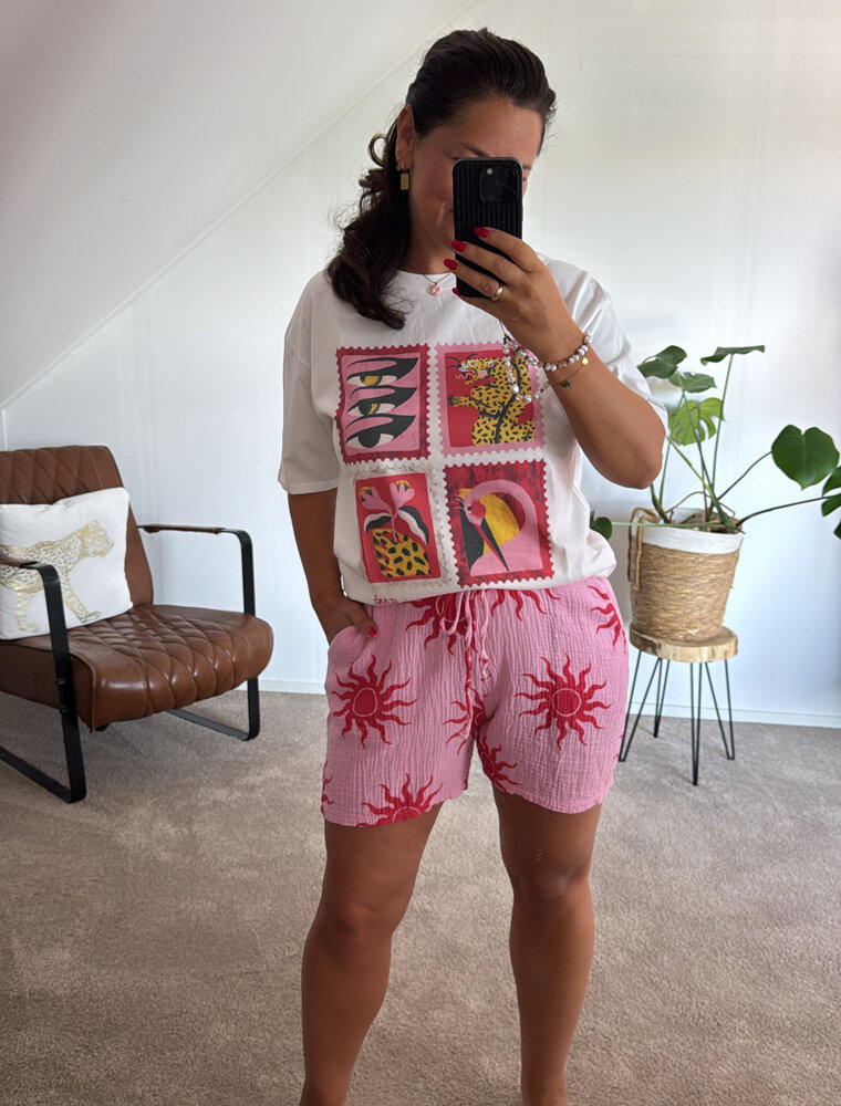 DANA FLOREA Short Sun Pink