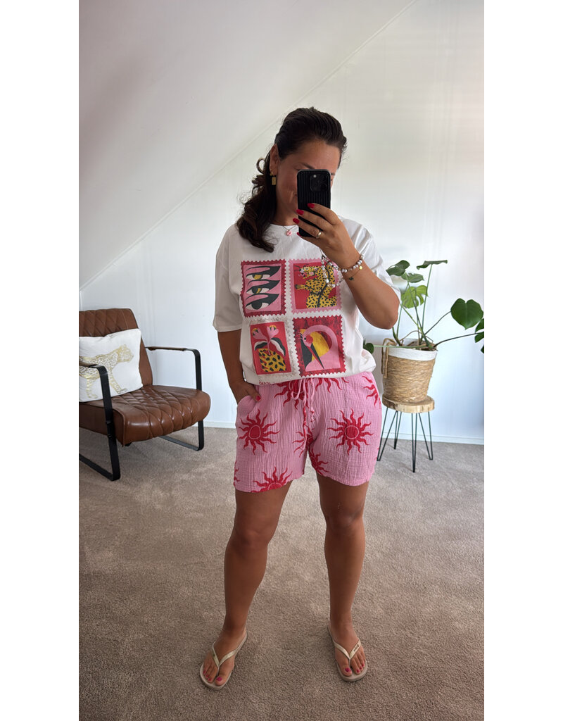 DANA FLOREA Short Sun Pink