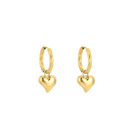 DANA FLOREA Oorbellen Hartje