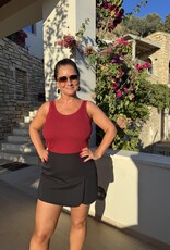 DANA FLOREA Top Indy Bordeauxrood