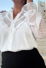 DANA FLOREA Blouse Jamilla White