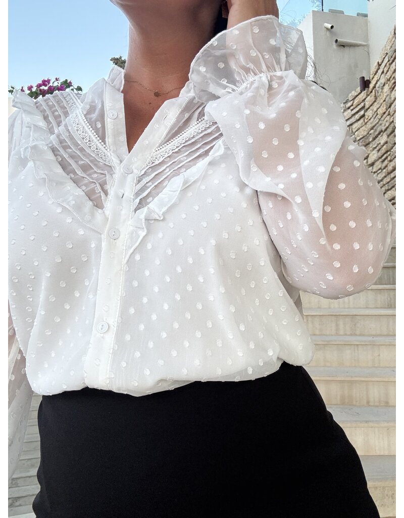 DANA FLOREA Blouse Jamilla White