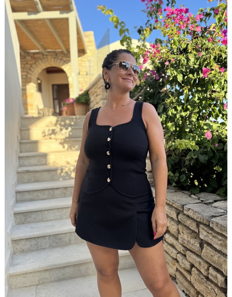 DANA FLOREA Top Kate Black