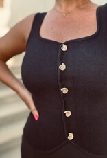 DANA FLOREA Top Kate Black