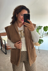 DANA FLOREA Gilet Julia Bruin