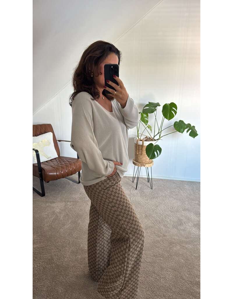 DANA FLOREA Trui Evi Beige