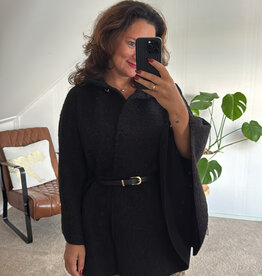 DANA FLOREA Cape/Vest Lara Zwart