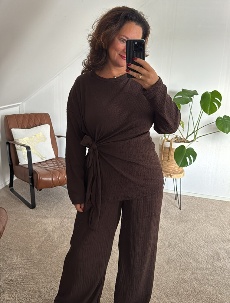 DANA FLOREA Setje Donna Bruin