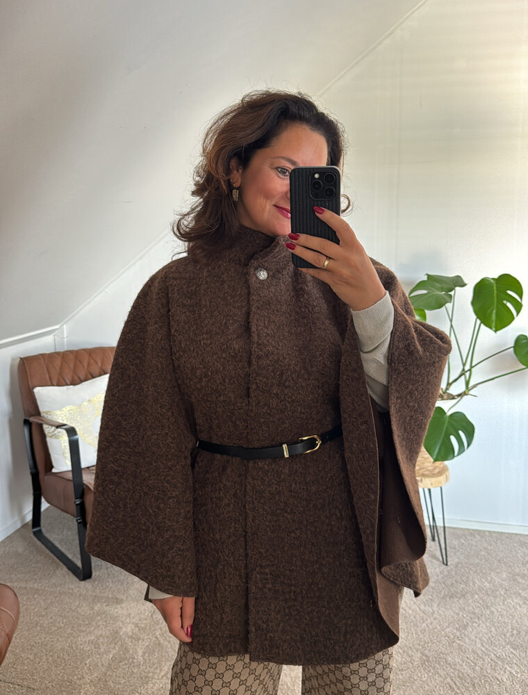 DANA FLOREA Cape/Vest Lara Bruin