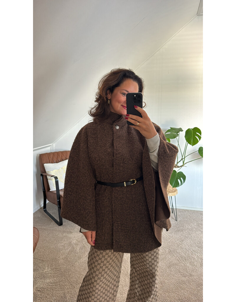 DANA FLOREA Cape/Vest Lara Bruin