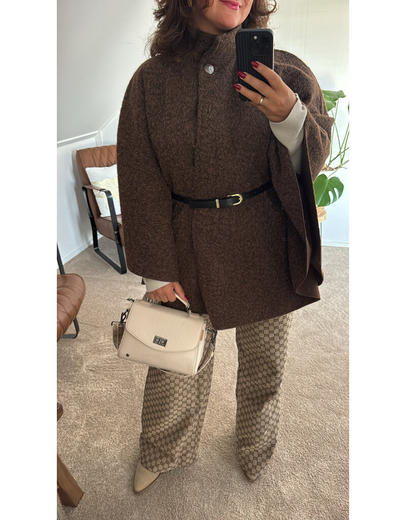 DANA FLOREA Cape/Vest Lara Bruin