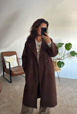 DANA FLOREA Mantel Jas Gwen Bruin