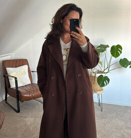 DANA FLOREA Mantel Jas Gwen Bruin