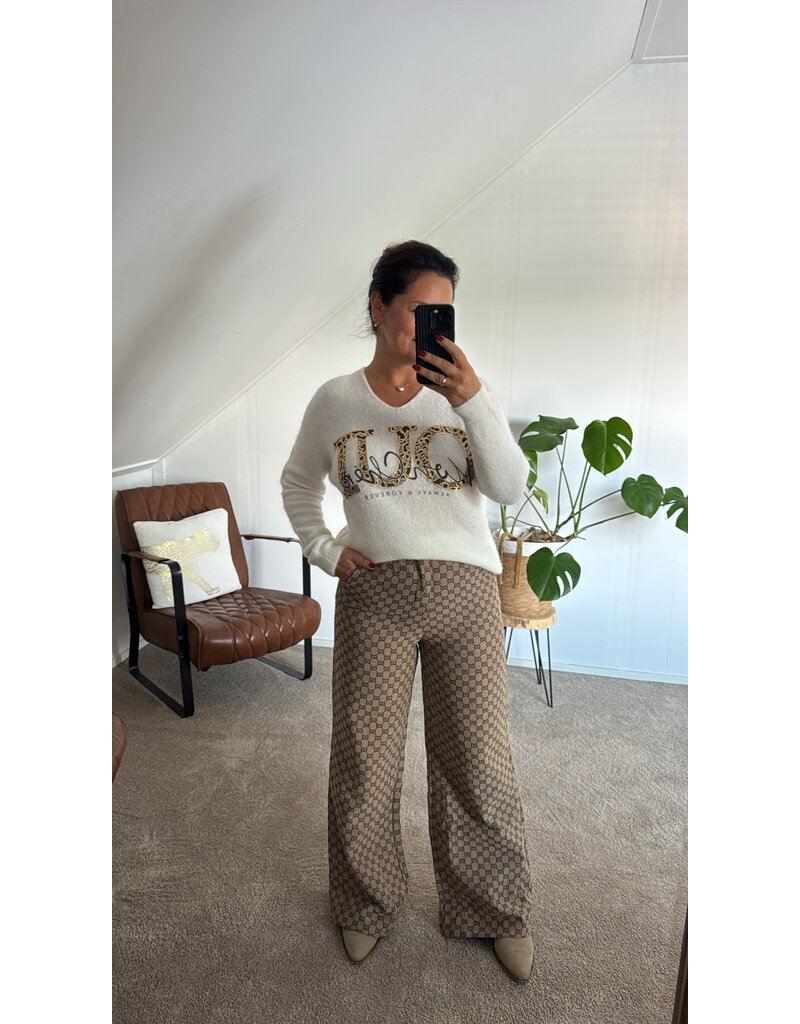 DANA FLOREA Trui Isa Crème