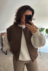 DANA FLOREA Gilet Nora Bruin
