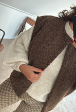 DANA FLOREA Gilet Nora Bruin
