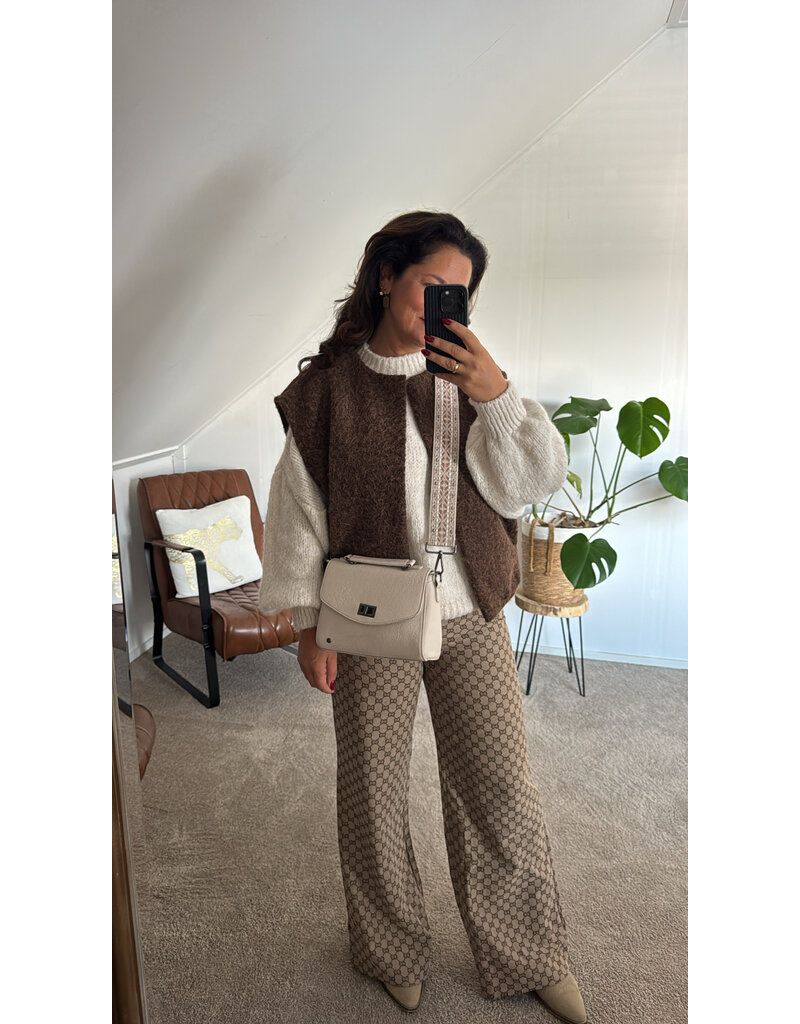 DANA FLOREA Gilet Nora Bruin