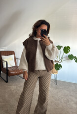 DANA FLOREA Gilet Nora Bruin