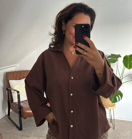 DANA FLOREA Blouse Ella Bruin