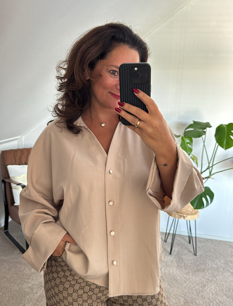 DANA FLOREA Blouse Ella Beige