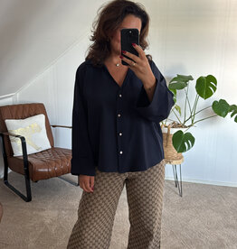DANA FLOREA Blouse Ella Blauw