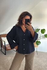 DANA FLOREA Blouse Ella Blauw