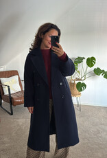 DANA FLOREA Mantel Jas Gwen Blauw