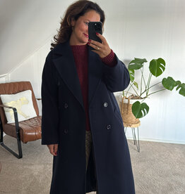 DANA FLOREA Mantel Jas Gwen Blauw