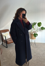 DANA FLOREA Mantel Jas Gwen Blauw