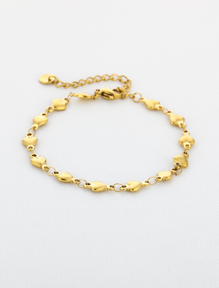 DANA FLOREA Hartjes armband
