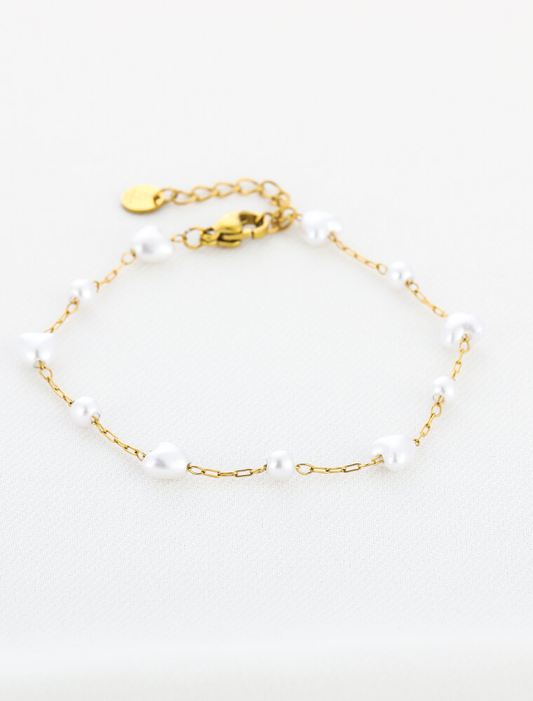 DANA FLOREA Parels Armband