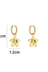 DANA FLOREA Oorbellen Flower