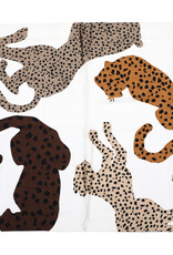 DANA FLOREA Zijdezachte Sjaaltje Leopard