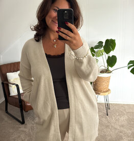 DANA FLOREA Vest Madelon Crème