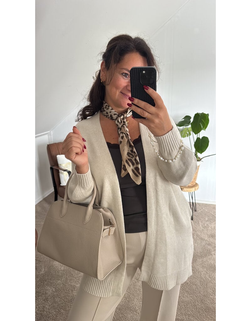DANA FLOREA Vest Madelon Crème