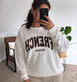 DANA FLOREA Sweater French Riviera Off White