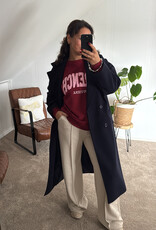 DANA FLOREA Sweater French Riviera Bordeauxrood