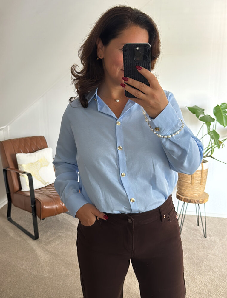 DANA FLOREA Blouse Dana Blue