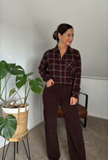 DANA FLOREA Blouse Tess Bordeaux