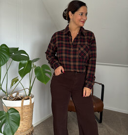DANA FLOREA Blouse Tess Bordeaux