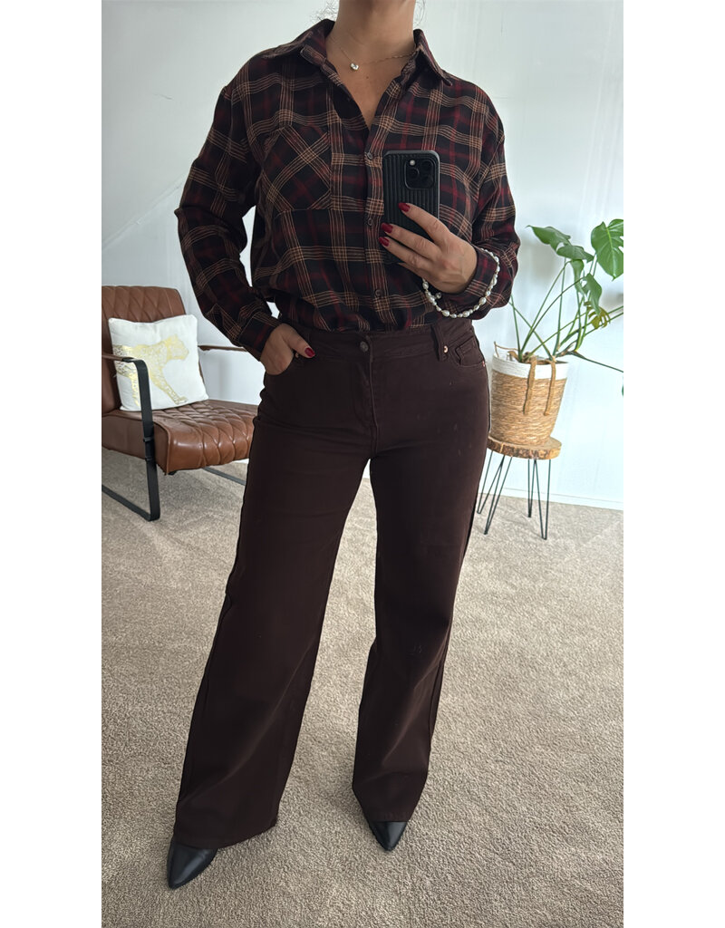 DANA FLOREA Blouse Tess Bordeaux