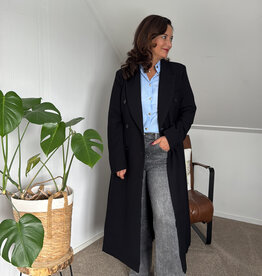 DANA FLOREA Mantel Coat Bridget Black